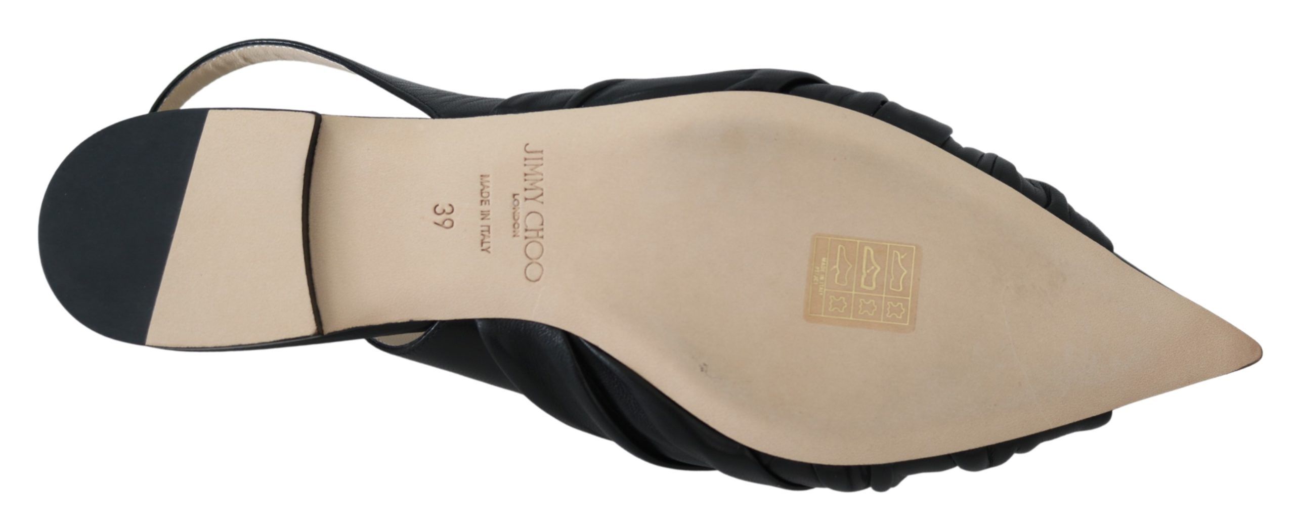 Elegant Pointed Toe Leather Flats - Image 6