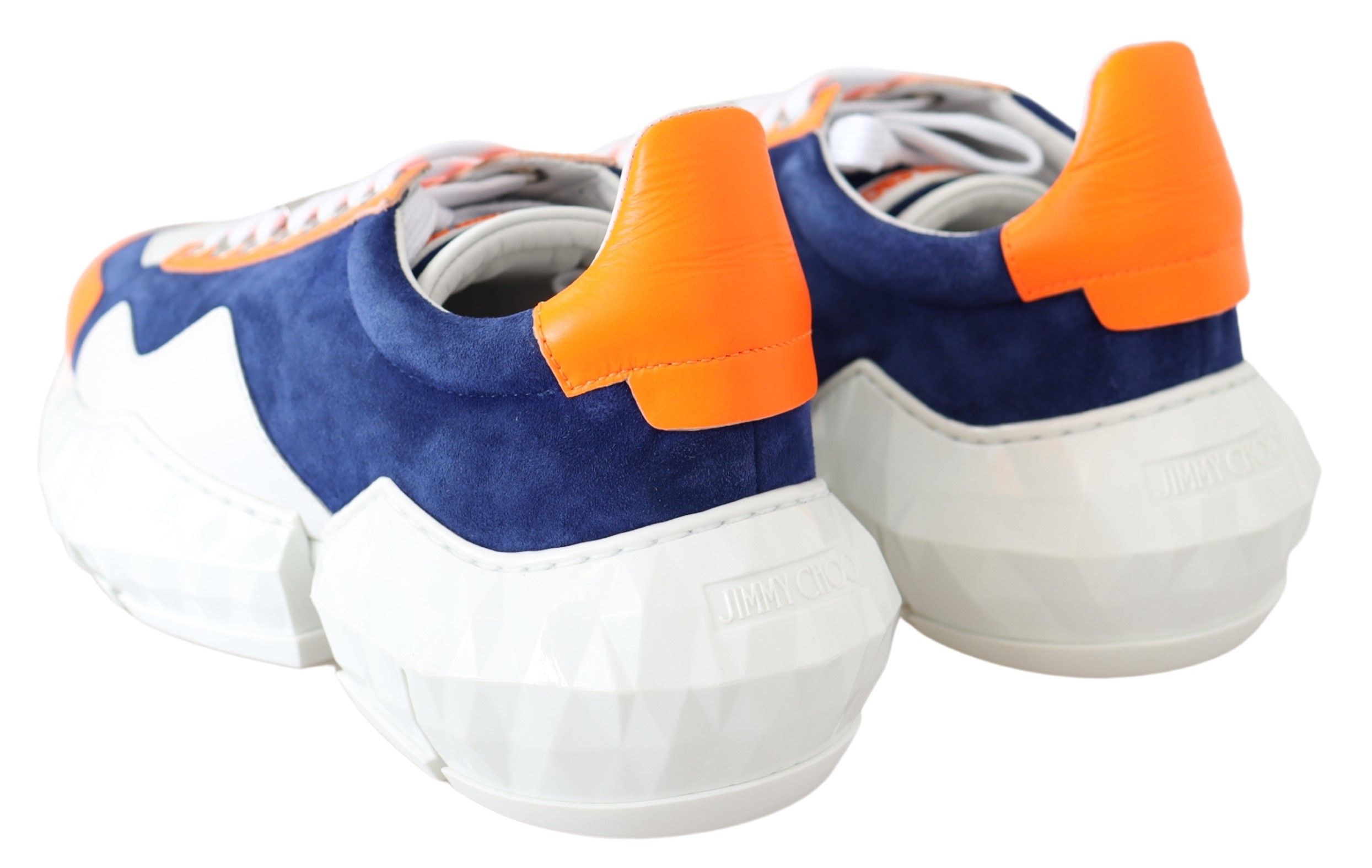 Electric Elegance Leather Mix Sneakers - Image 7