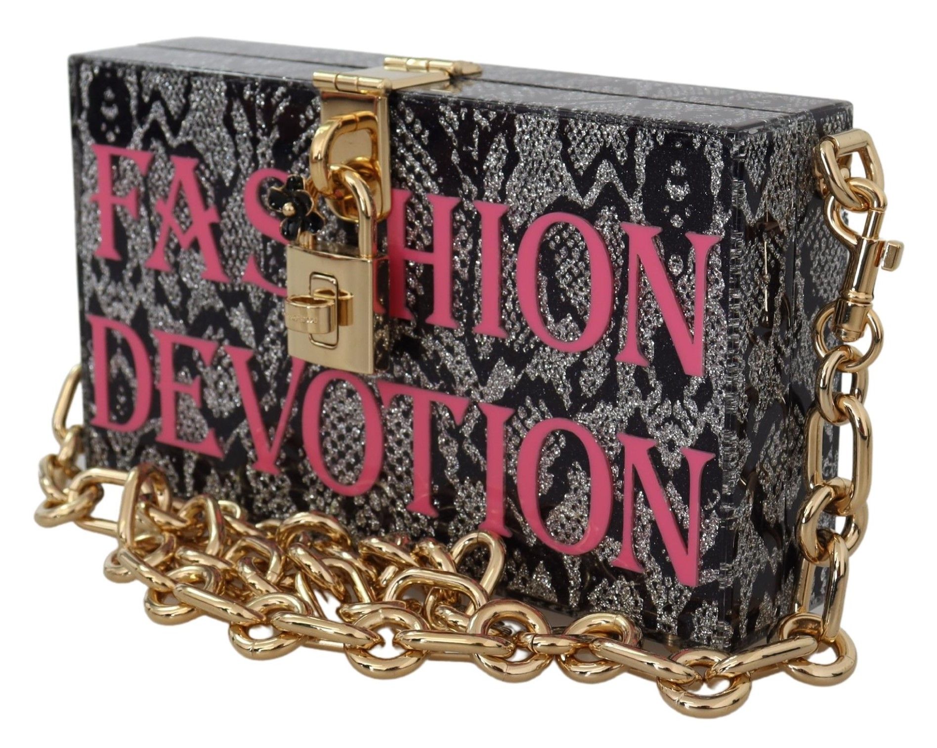 Gray Fashion Devotion Clutch Plexi SICILY BOX Purse - Image 2