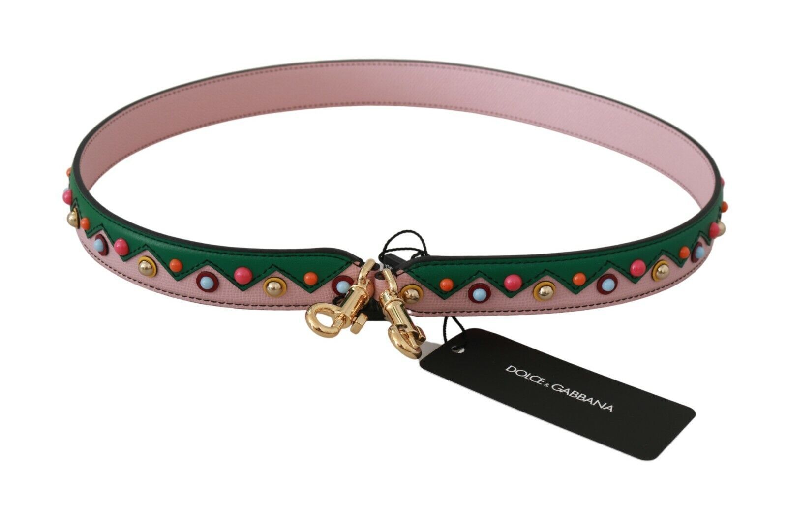 Shoulder Strap Leather Pink Handbag Accessory - Image 3