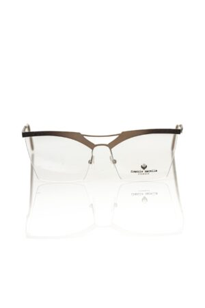 Gold Metallic Women's Eyeglass Frame