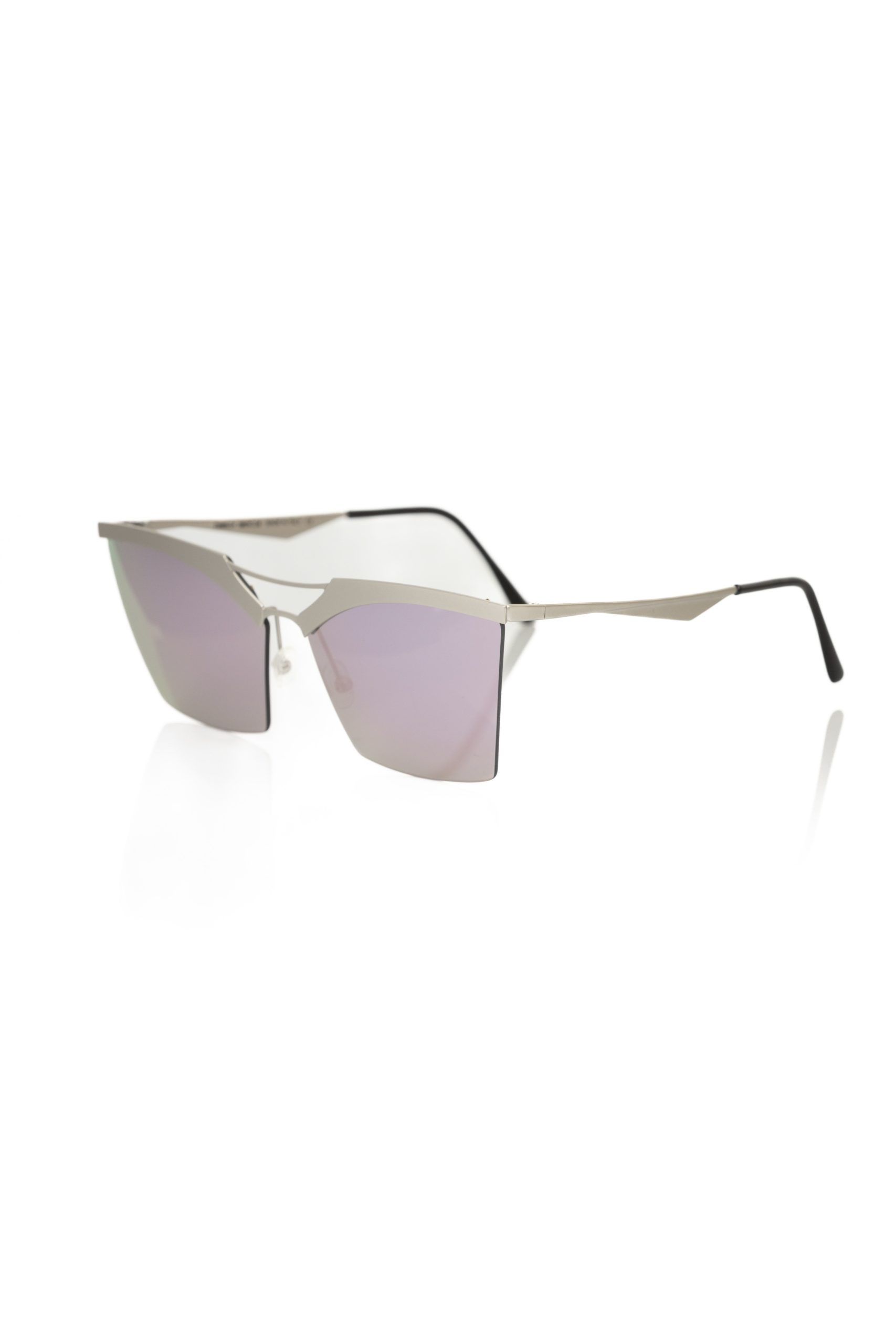 Silver Metallic Women Sunglass - Image 2