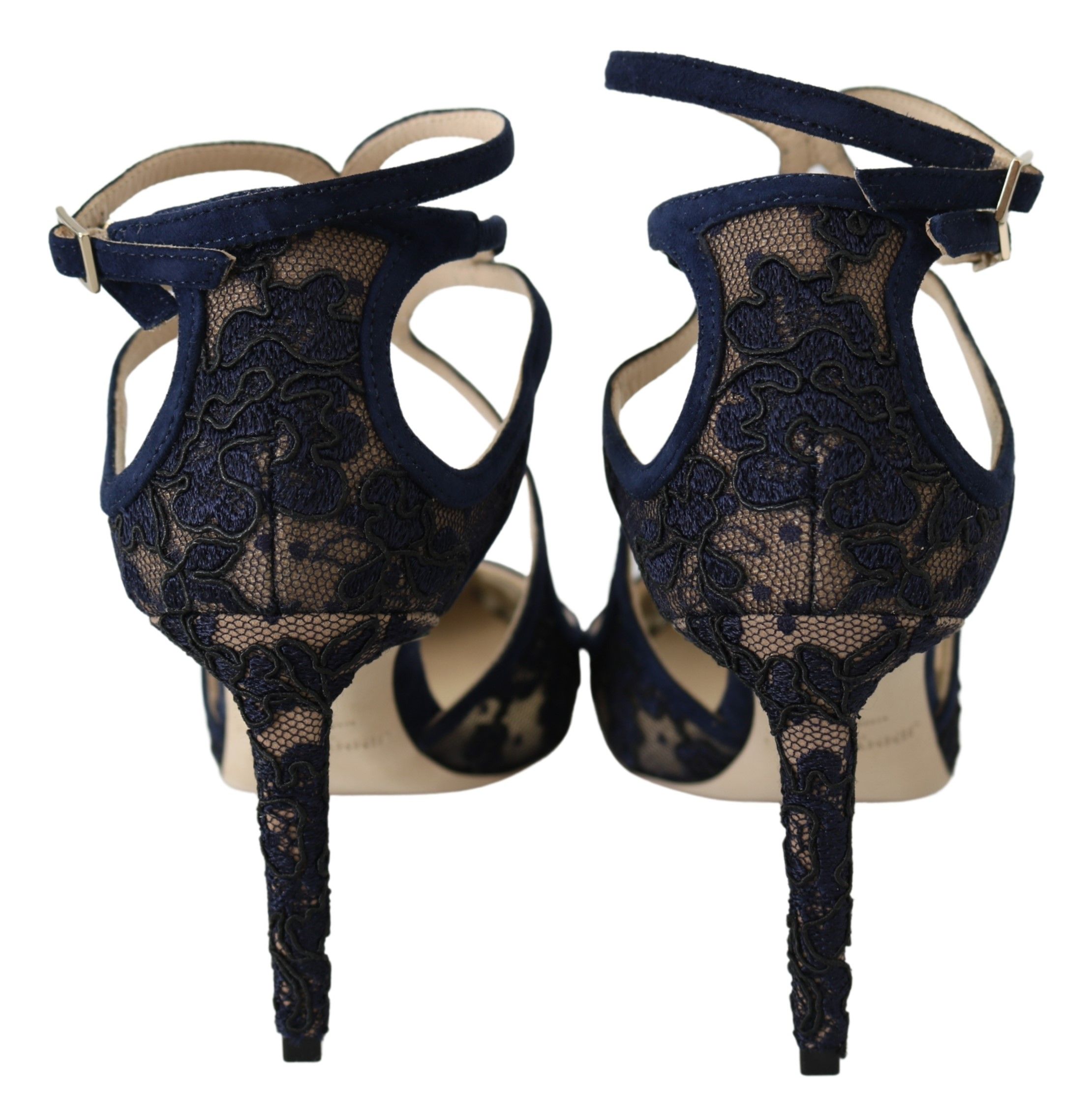 Navy Lancer Leather Pumps Elegance Unleashed - Image 5