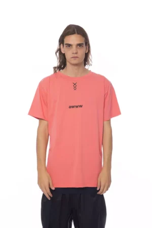 Multicolor Cotton Men T-Shirt