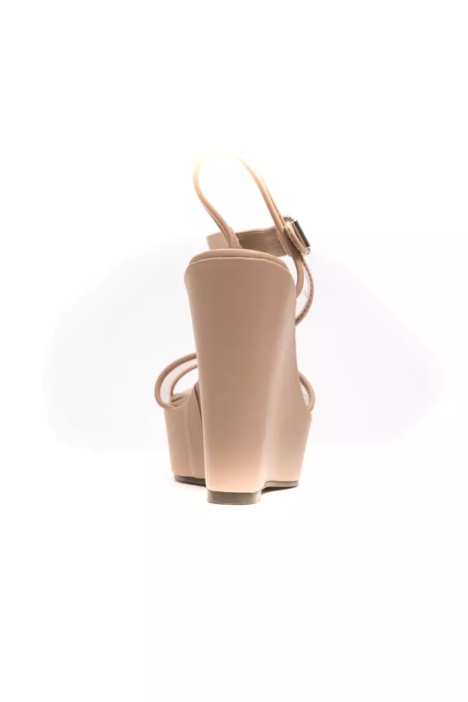 Beige Polyethylene Women Sandal - Image 3