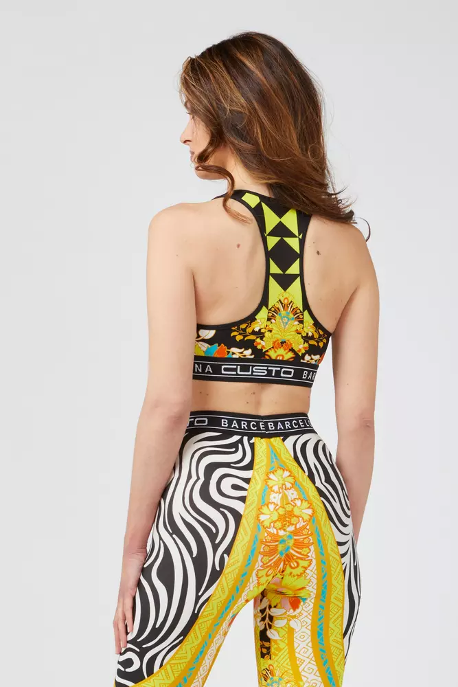 Yellow Polyamide Women Top - Image 3