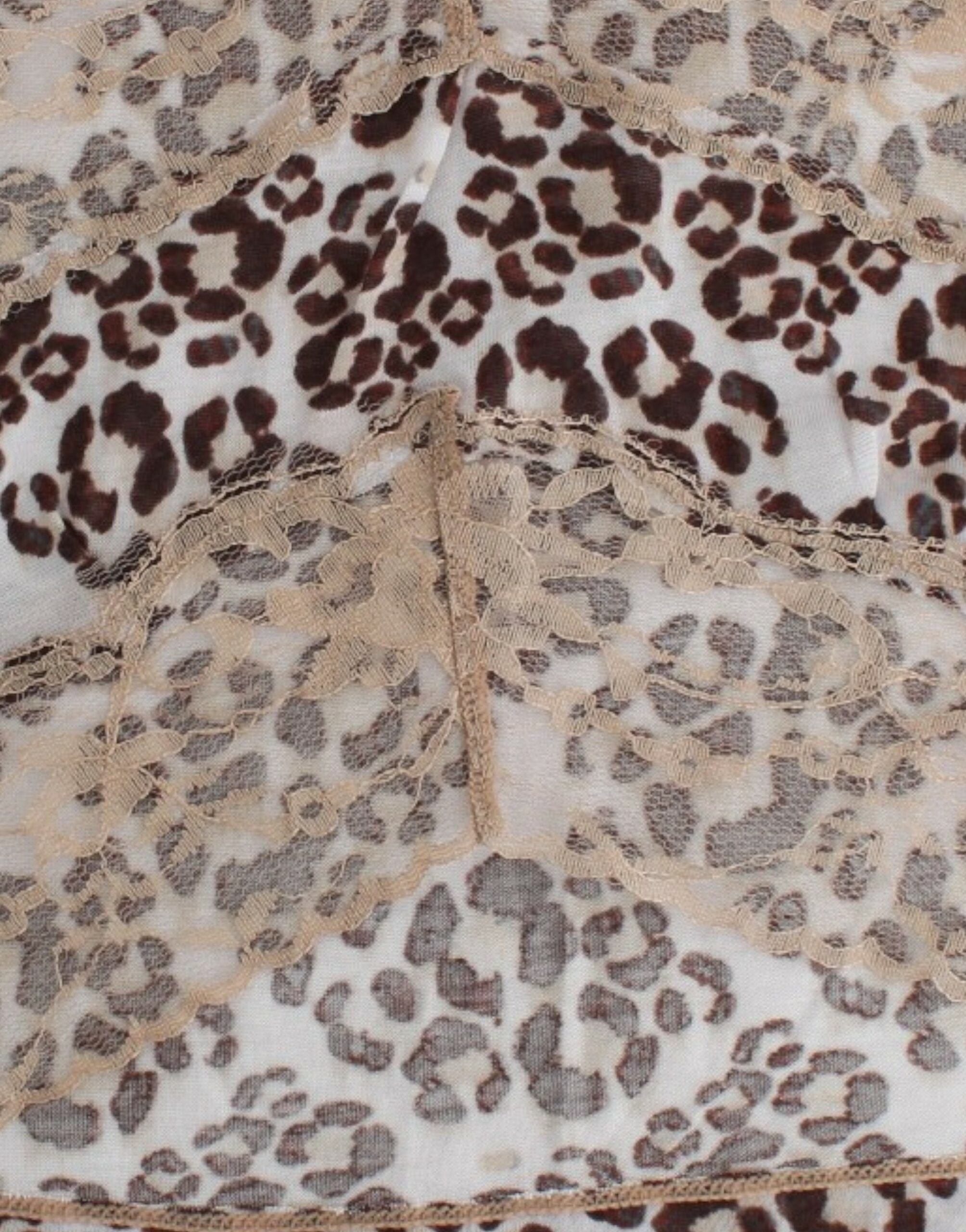 Brown longsleeved lace top - Image 8
