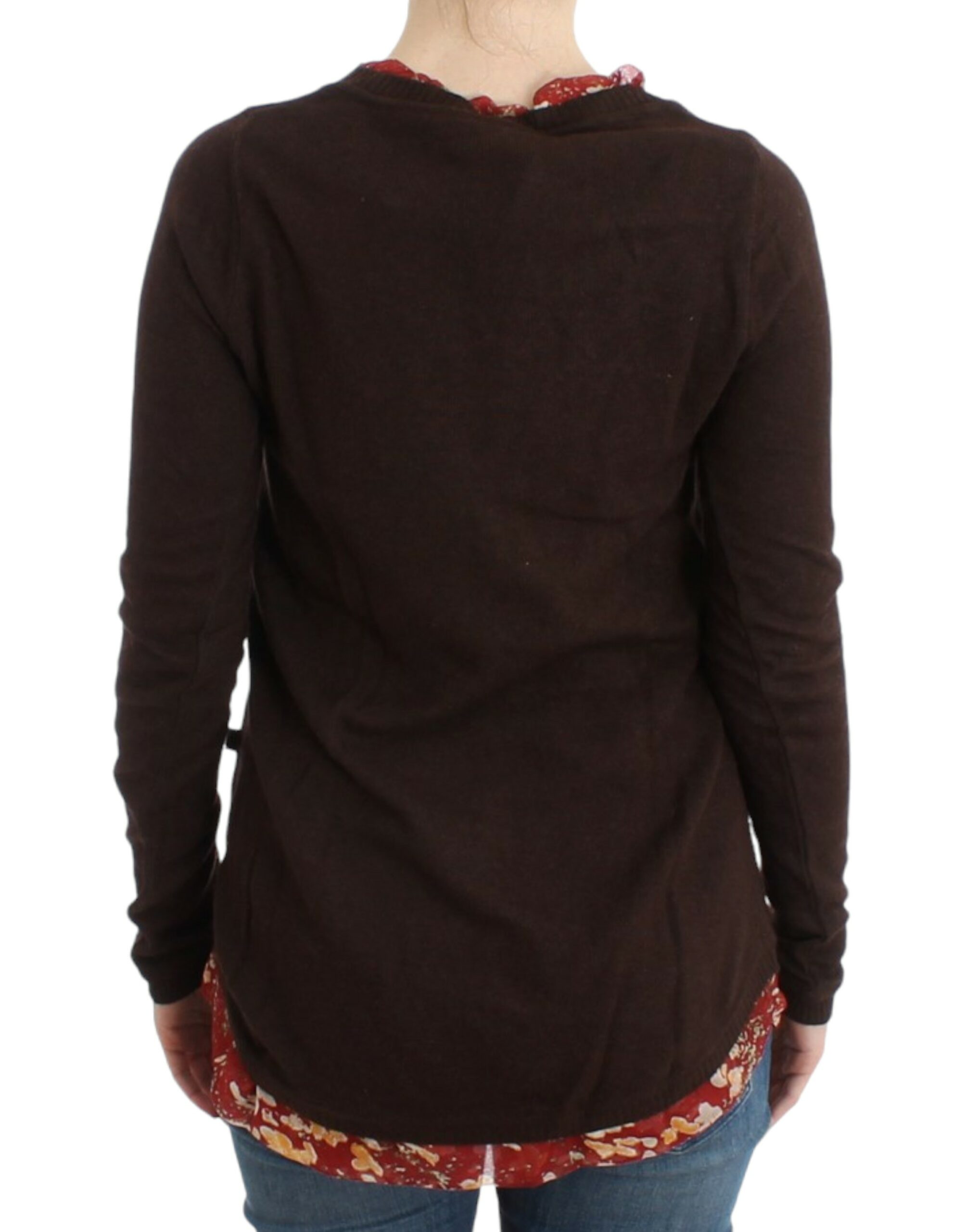 Brown crewneck sweater - Image 3