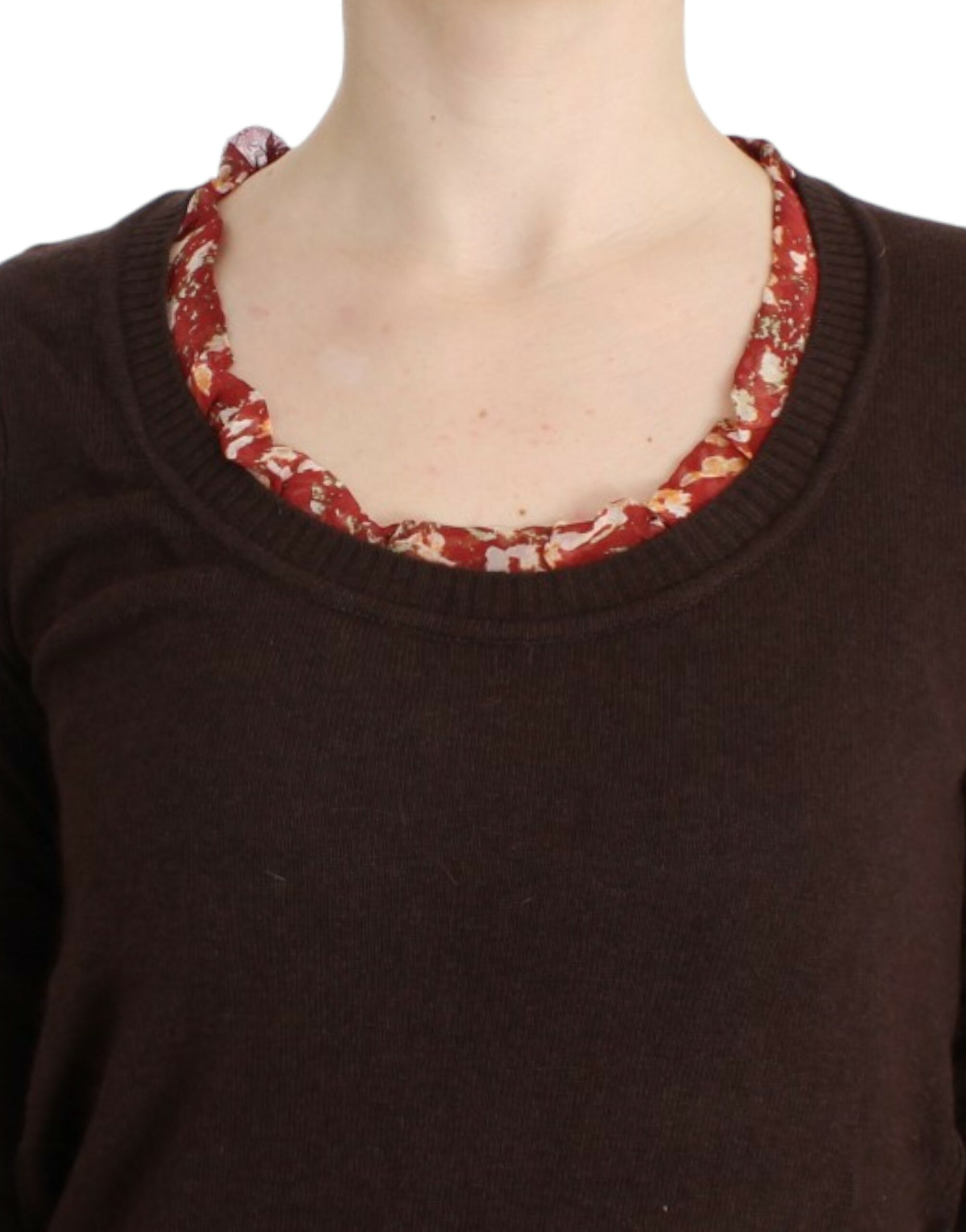 Brown crewneck sweater - Image 5
