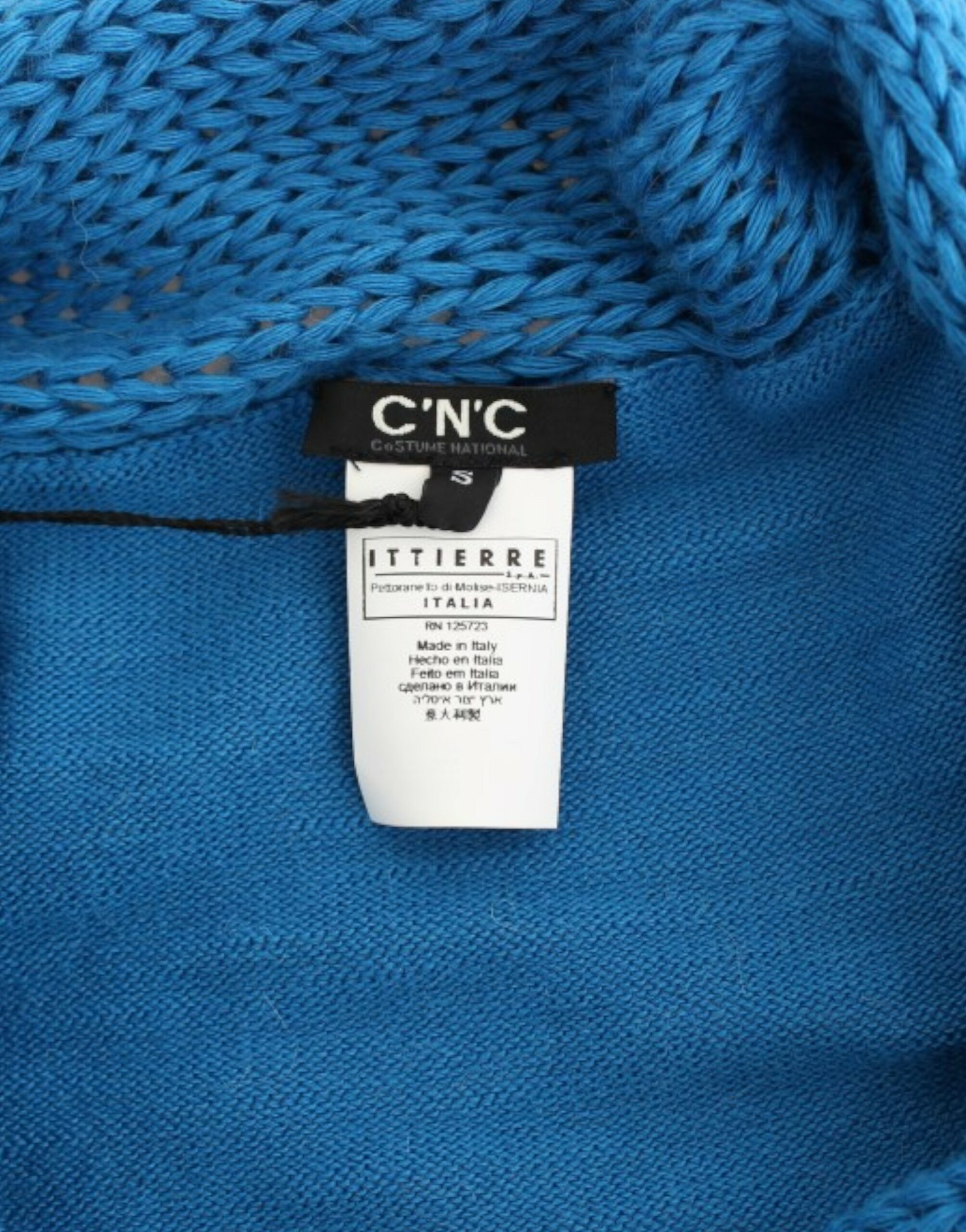 Blue scoopneck sweater - Image 6
