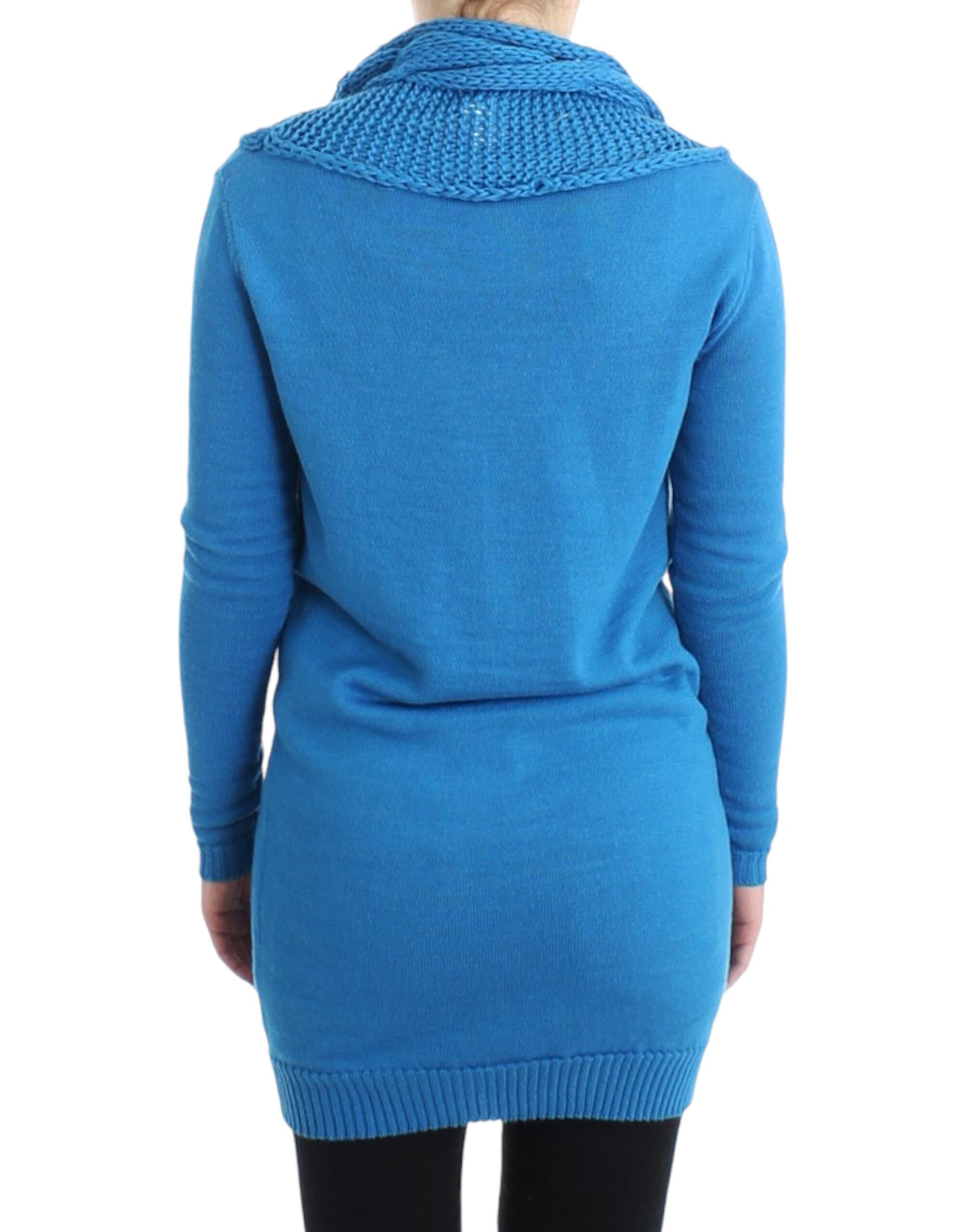 Blue scoopneck sweater - Image 3