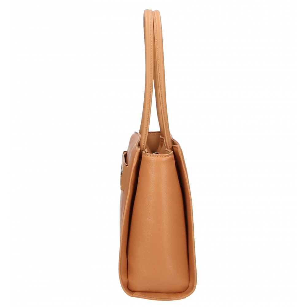 Brown Polyethylene Women Shoulder Bag - Image 3