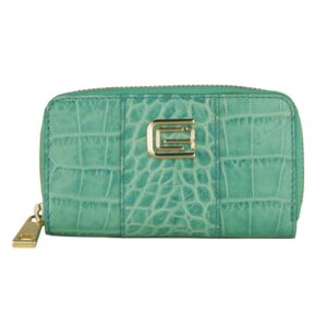 Light Blue Calfskin Women Keychain