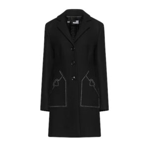 Black Wool Women Coat