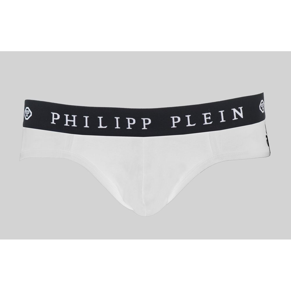 White Cotton Men Boxer Short - Image 2