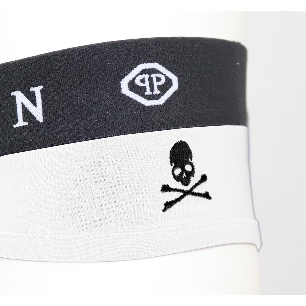 White Cotton Men Boxer Short - Image 3