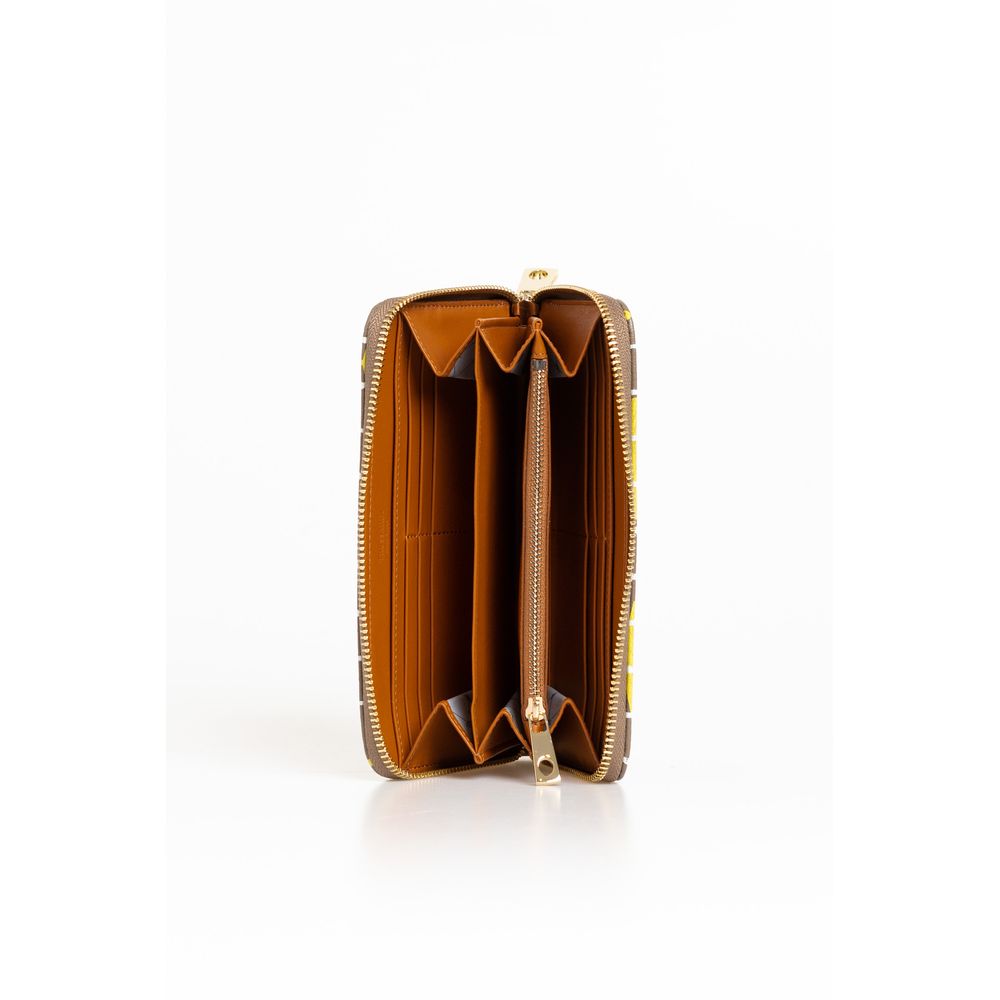 Beige Leather Women Wallet - Image 4