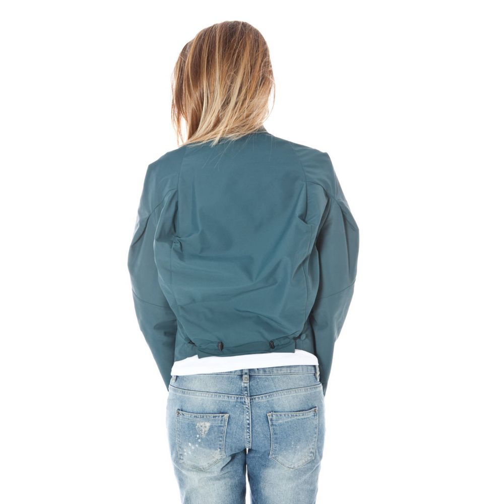 Green Polyamide Women Jacket - Image 3