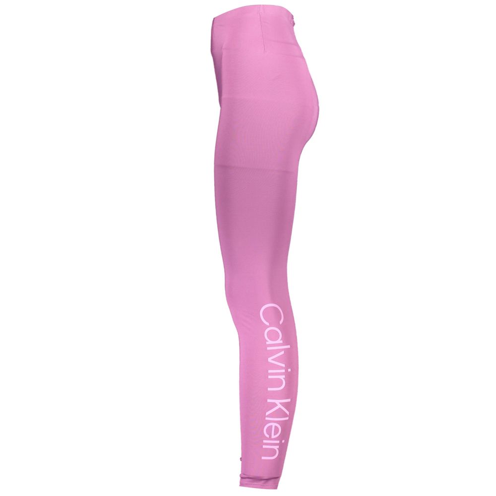 Purple Polyester Women Legging - Image 3