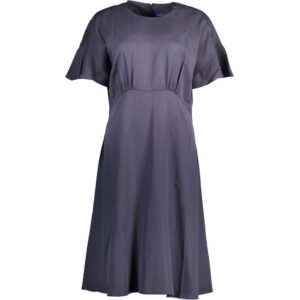Blue Lyocell Women Dress