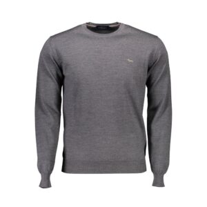 Brown Wool Men Sweater