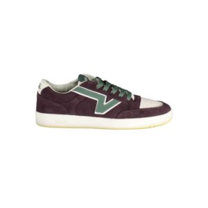 Purple Leather Men Sneaker