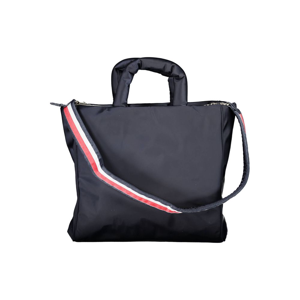 Blue Polyester Women Handbag - Image 2
